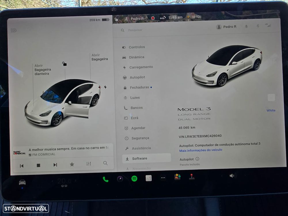 Tesla Model 3 Long Range Tração Integral - 10