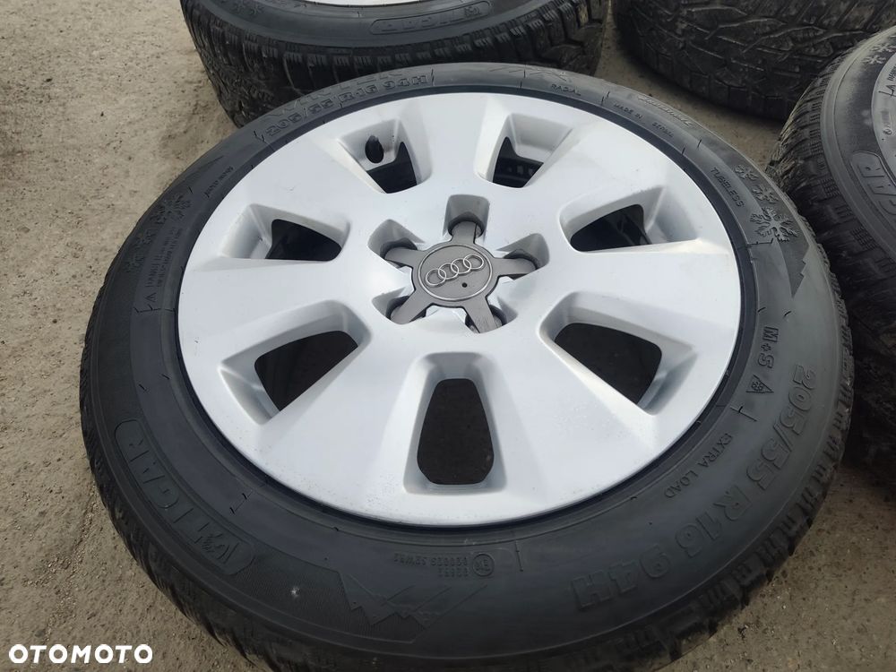 5x112 Alufelgi Felgi Aluminiowe Oryginalne 16 Koła Zimowe Zima AUDI A3 8V 8P A4 B5 B6 B7 B8 B9 A6 C5 C6 C7 4G0 Q2 Q3 VW SEAT SKODA Legnica ALU-RAD Mercedes 6mm 205/55 - 9