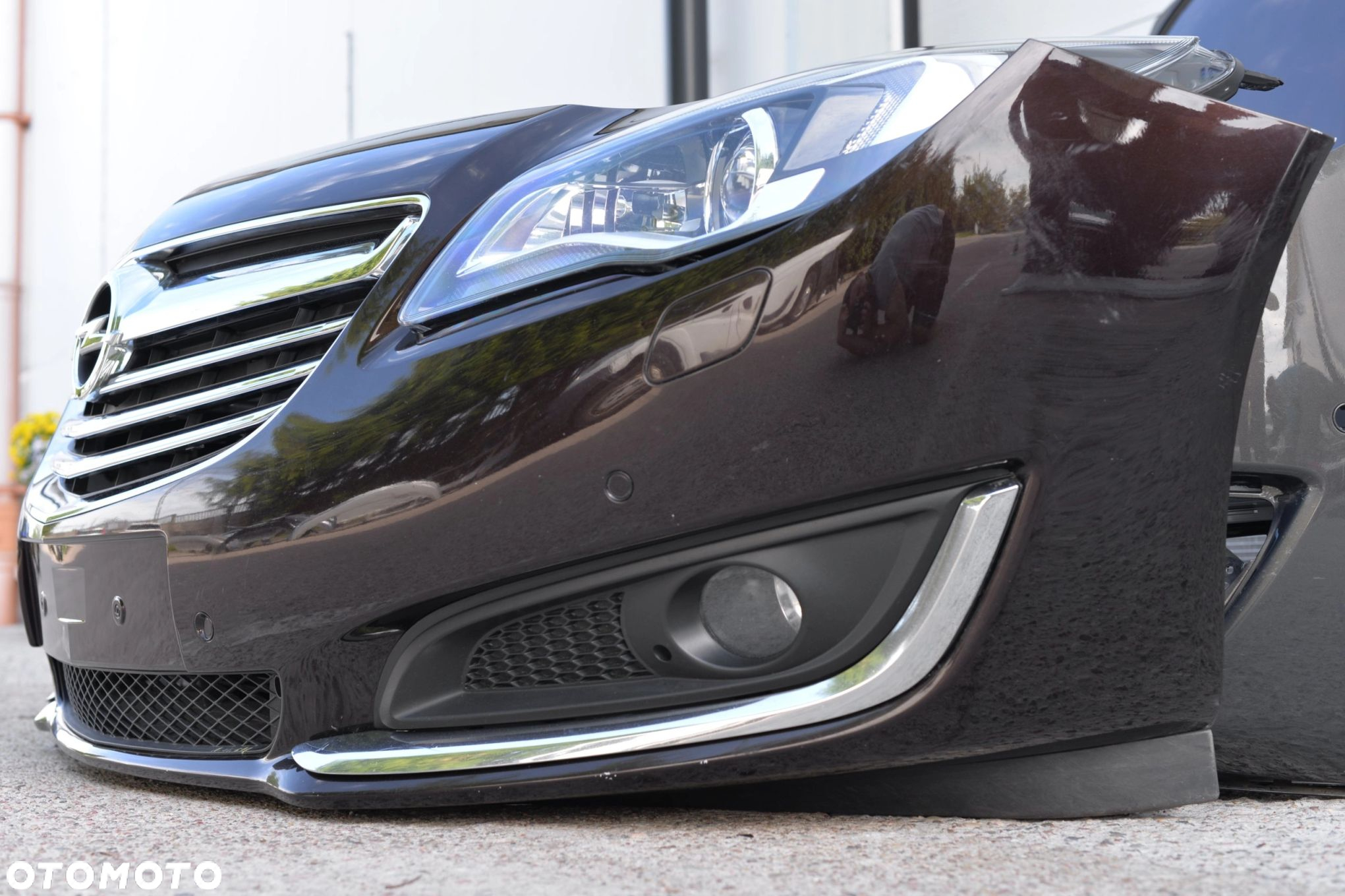 MASKA BŁOTNIK ZDERZAK GRILL LAMPA H7 XENON PAS BELKA OPEL INSIGNIA A LIFT - 4