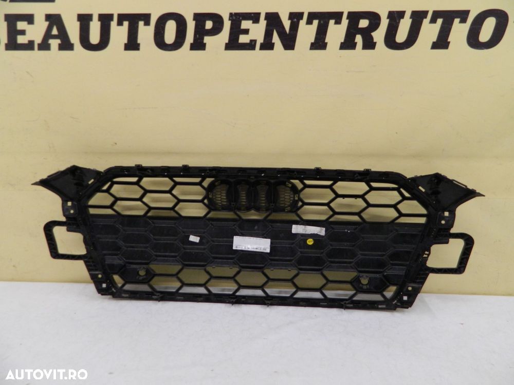 Grila radiator Audi A5 8W B9 facelift, 2021, 2022, 2023, 2024, 2025, cod origine 8W6853651BL. - 5