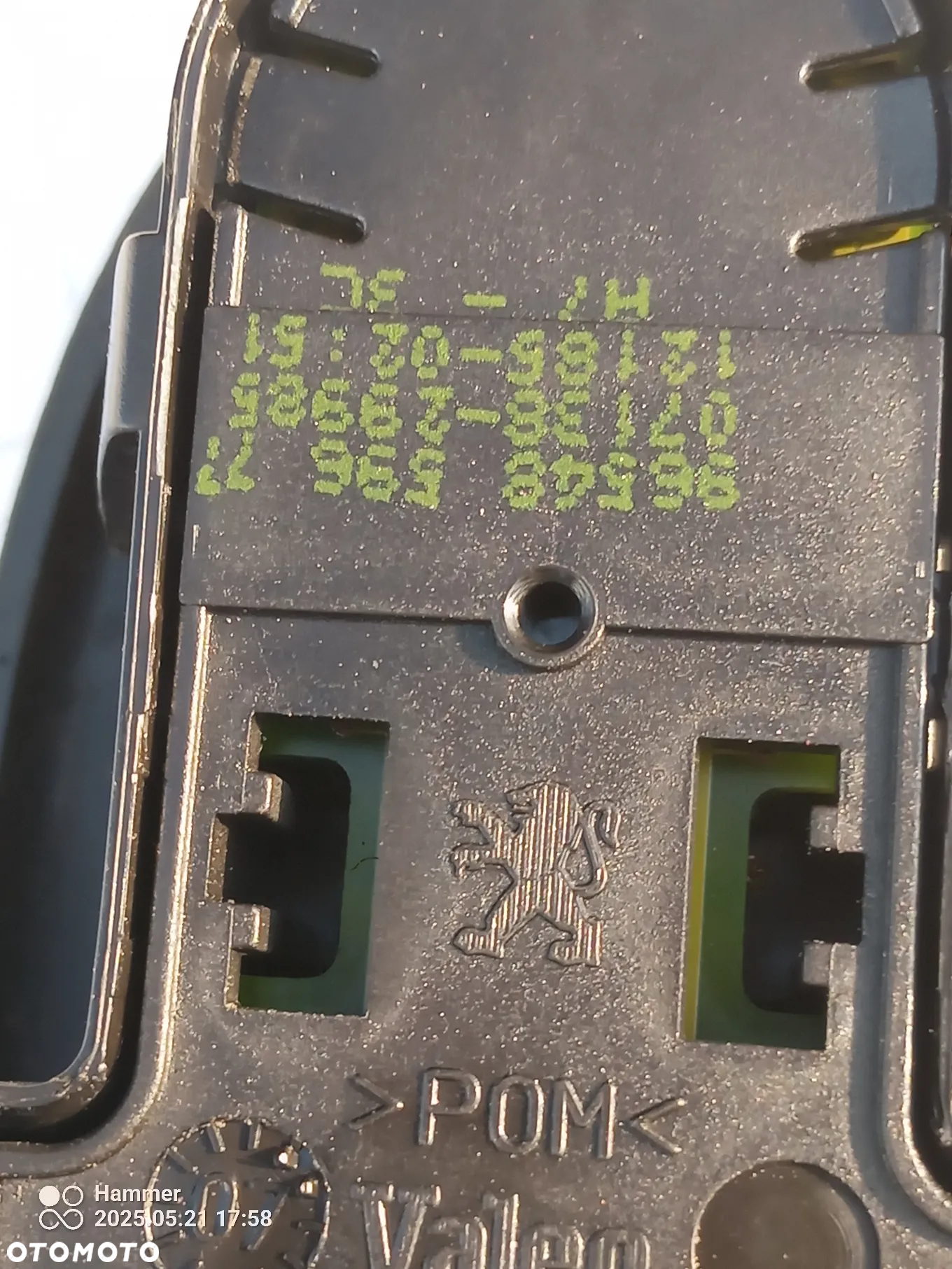 PEUGEOT 207 CC panel szyb lusterek EUROPA - 3