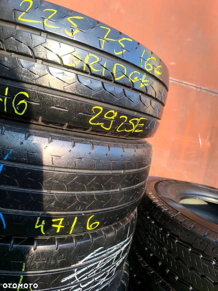 225/75R16C 118/116R Opony Letnie Lato CONTINENTAL VancoCamper 8mm BRIDGESTONE DURAVIS R660 8,5-5mm Legnica ALU-RAD 225/75 - 7