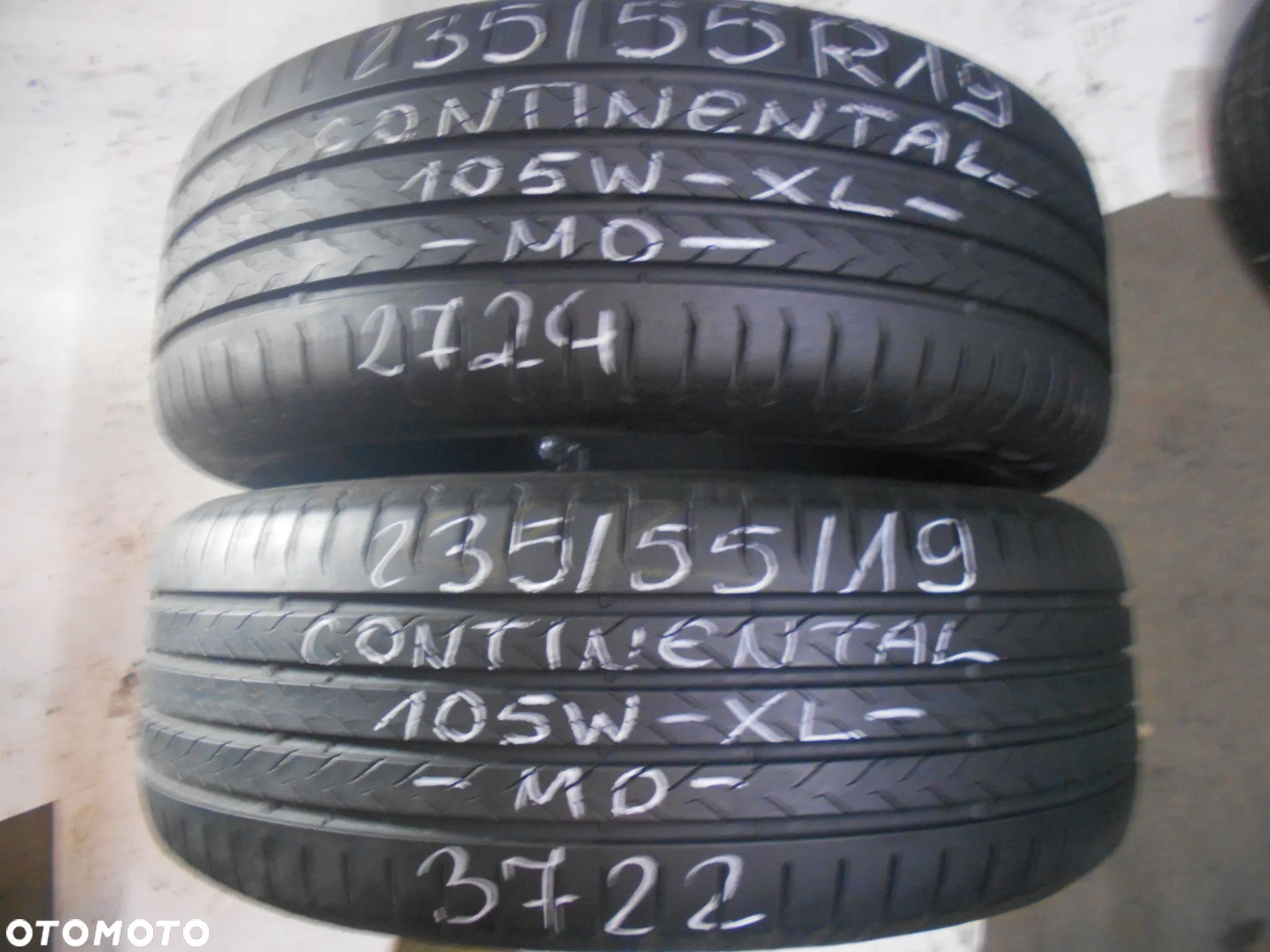 OPONY 235/55R19 CONTINENTAL ECO CONTACT 6Q XL MO DOT 2724 / 3722 6.6MM - 1