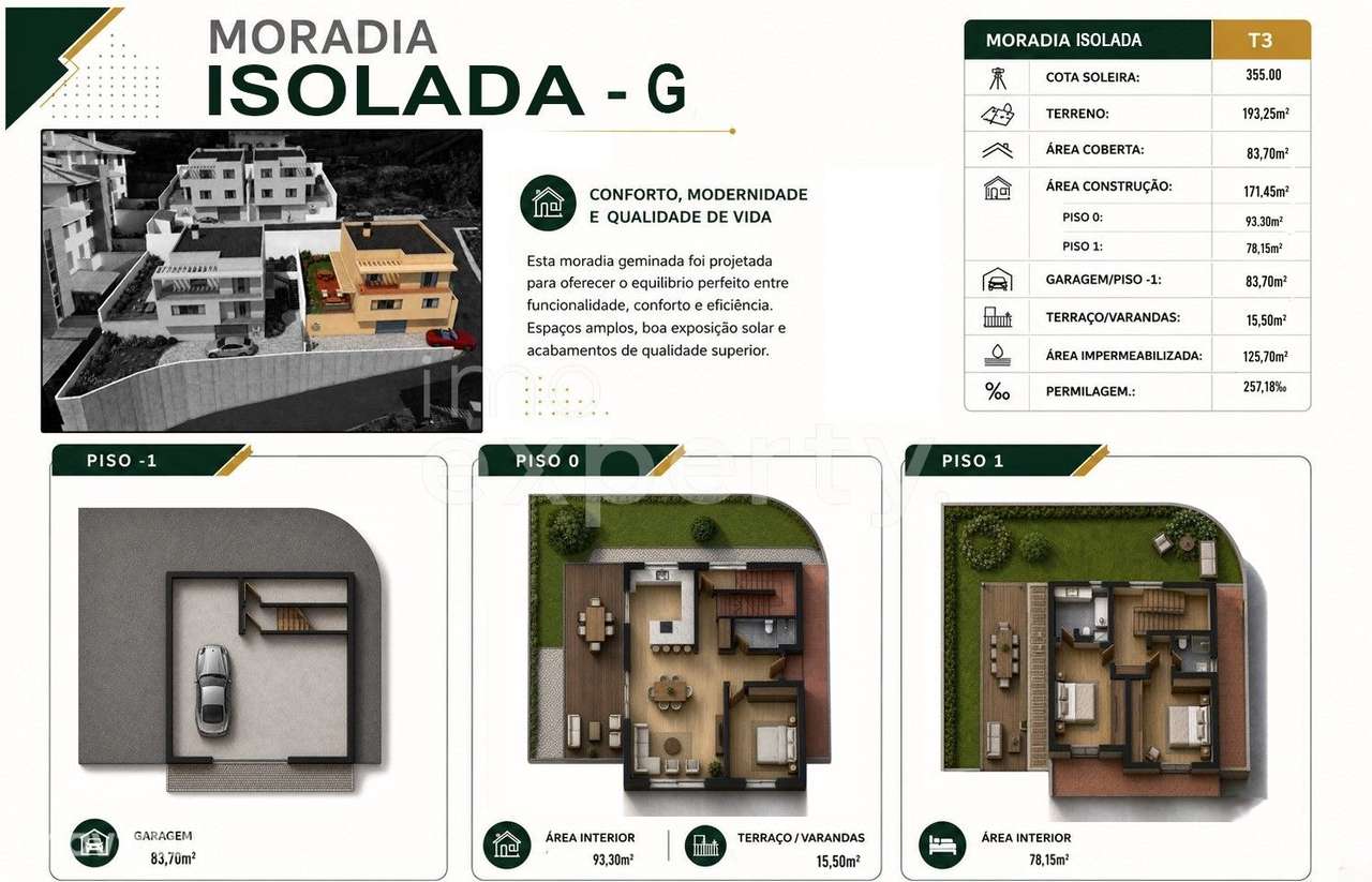 Moradia T3 G em construção no Caniço, Madeira - Grande imagem: 5/8