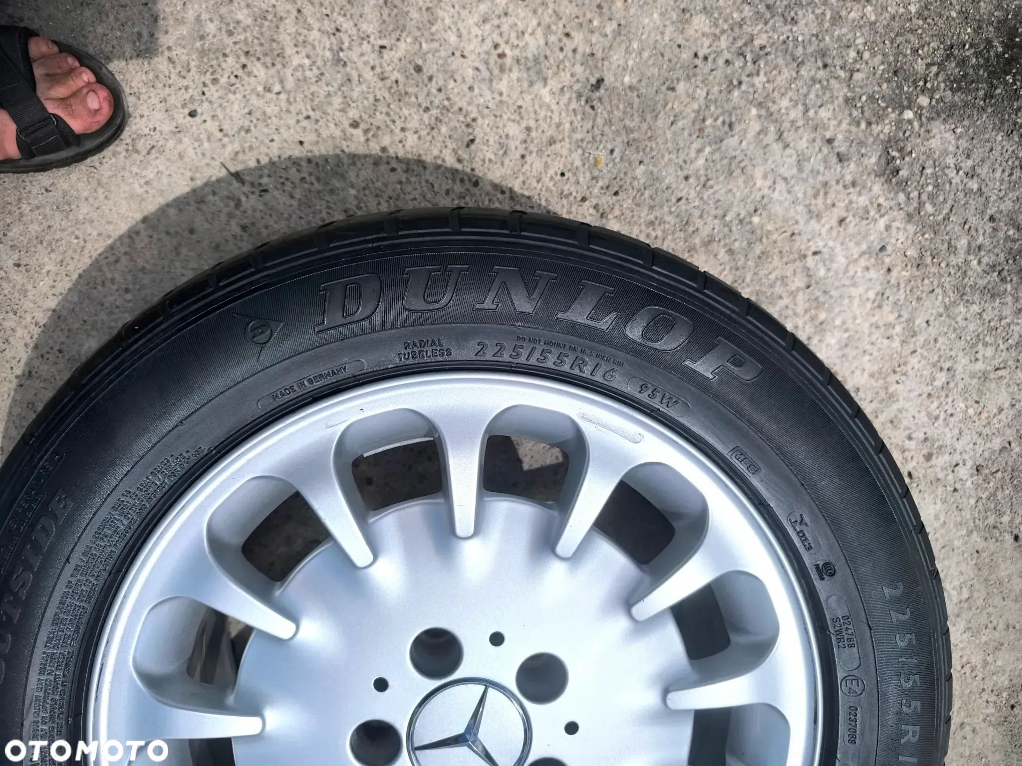 5x112 Felgi Aluminiowe Alufelgi 16 Mercedes Koła Letnie E KLASA W210 W211 W212 C W202 W203 W204 CLK W208 W209 S W220 Legnica ALU-RAD 225/55 - 11