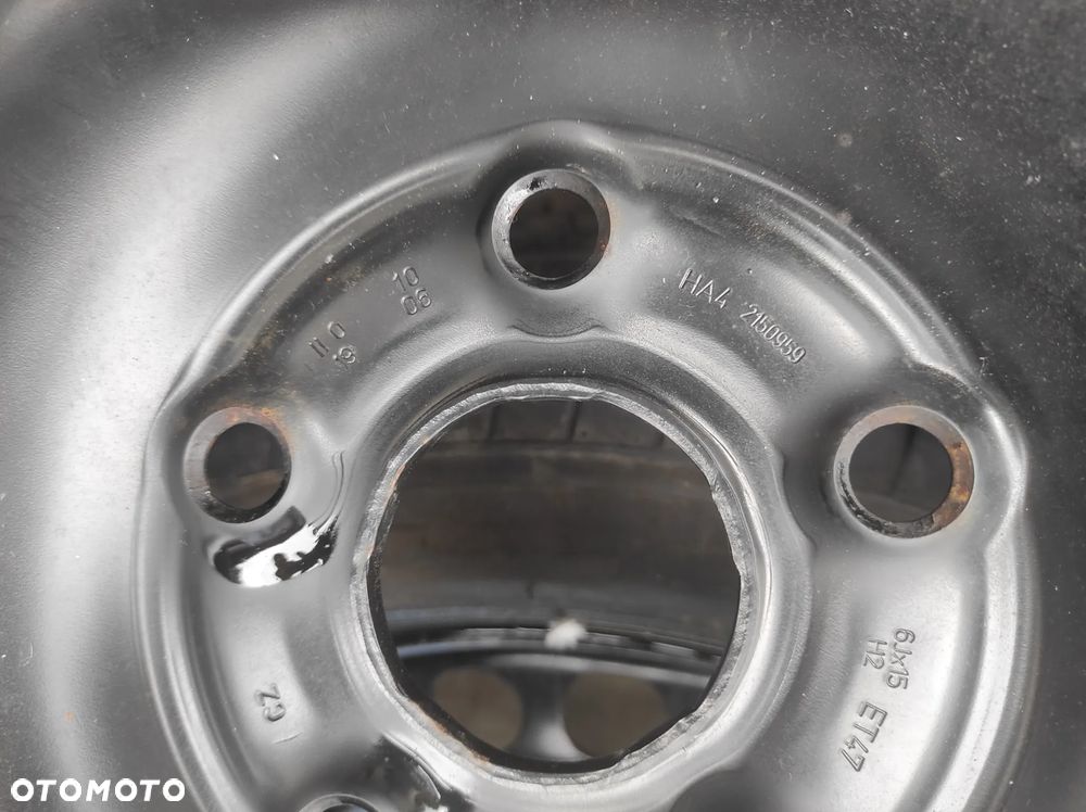 KOŁO ZAPASOWE DOJAZDOWE DOJAZDÓWKA R15 195 65 5X112 ET 47 6J 1K0601027C VW CADDY GOLF 5 6 PLUS KOMBI JETTA TOURAN EOS AUDI A3 8P SKODA OCTAVIA 2 SEAT LEON 2 ALTEA TOLEDO 3 ALTEA XL WYSYŁKA !!! - 7