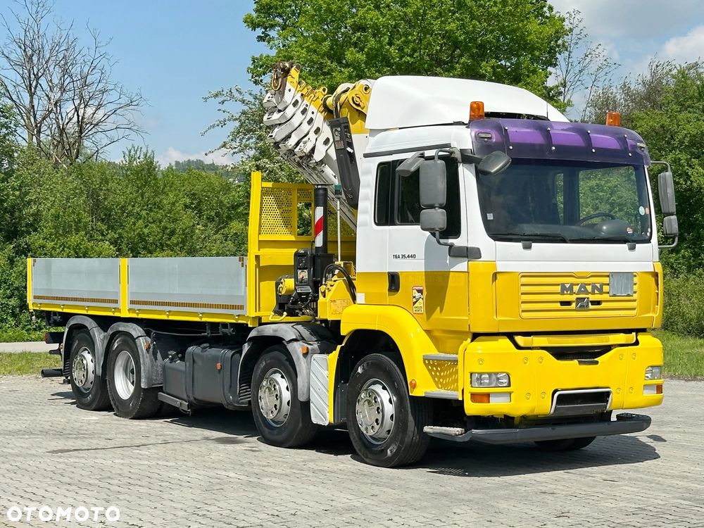 MAN TGA 35.440 * HIAB 422 EP - 5 HIPRO + PILOT * 8x2 * STAN BDB - 3