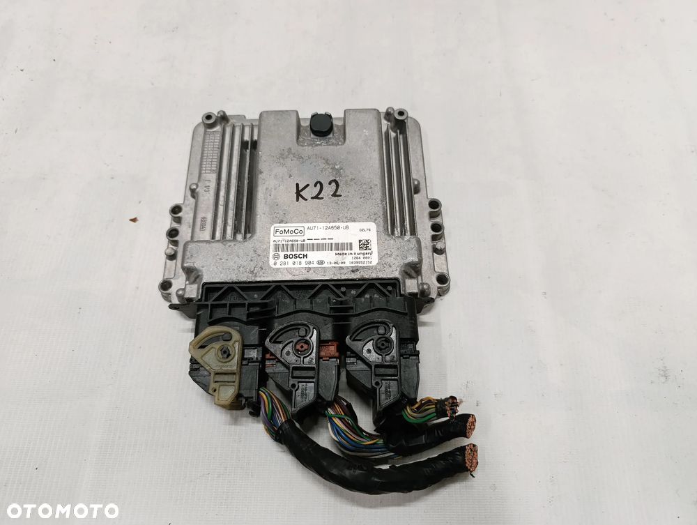 KOMPUTER STEROWNIK SILNIKA FORD MONDEO AU71-12A650-UB - 1