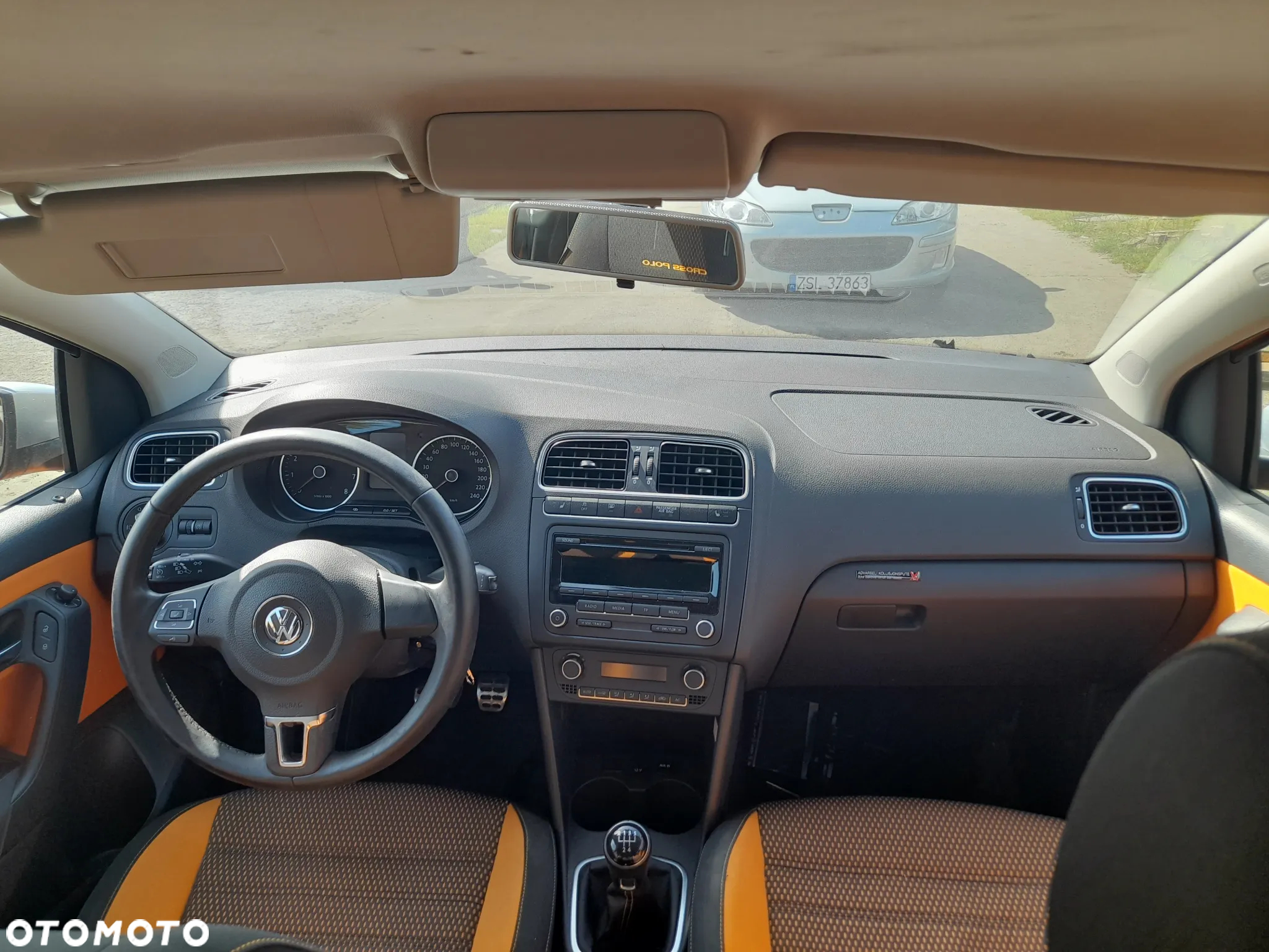 VW POLO V 6R PULPIT DESKA ROZDZIELCZA KONSOLA AIRBAG PASAŻERA - 25