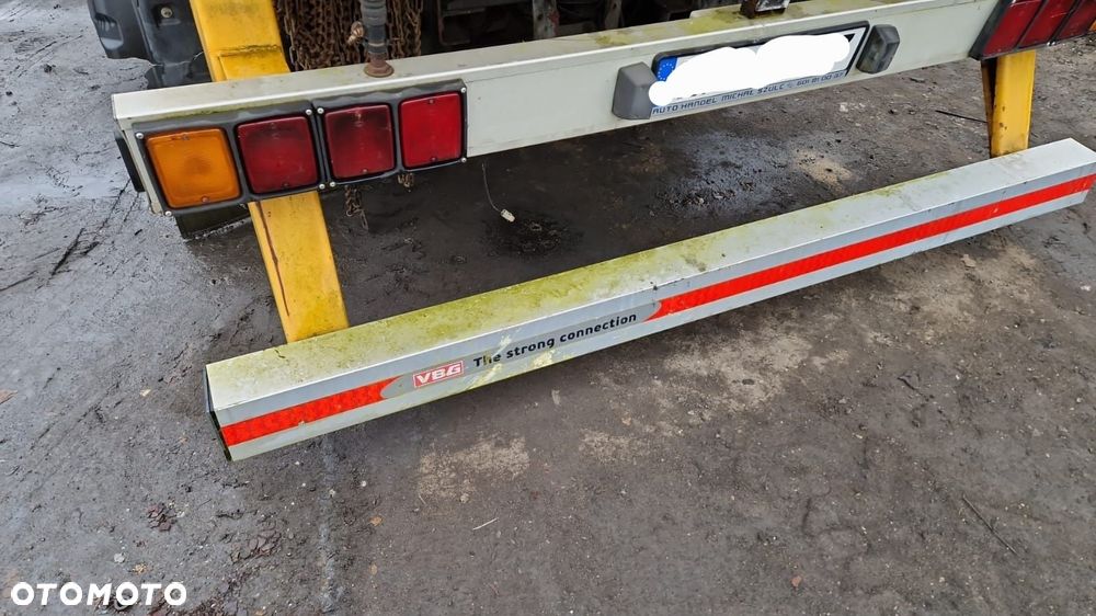 Belka tył zderzak Volvo FM FH tylna belka do wywrotki aluminiowa gruba - 1