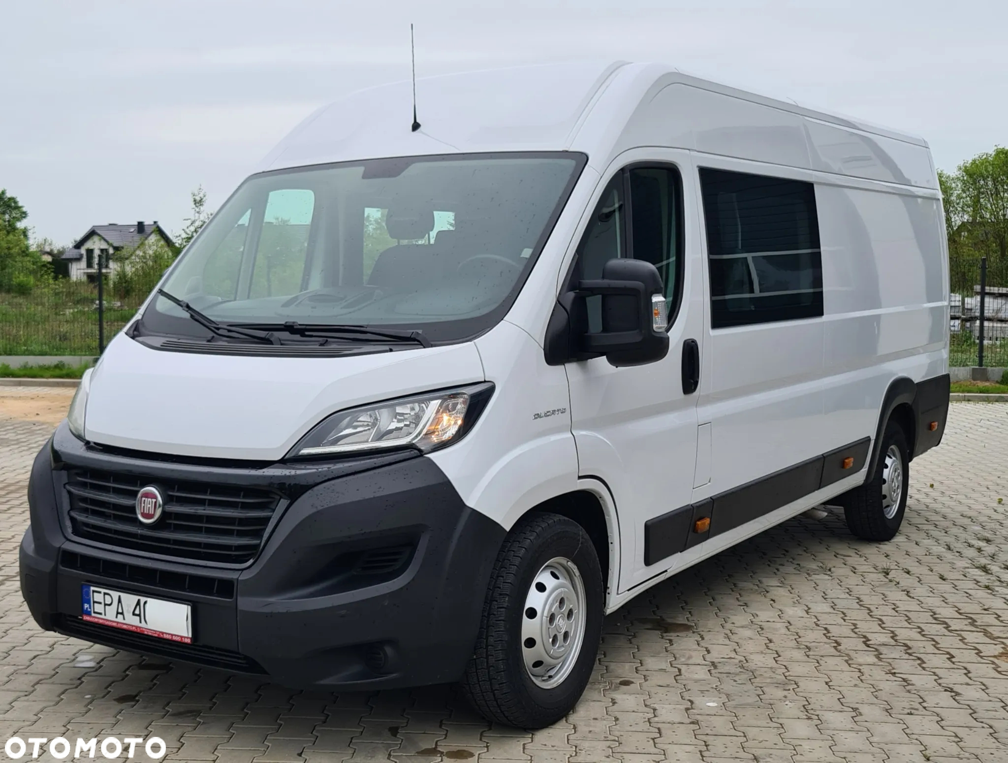 Fiat DUCATO L4H2 MAXI BRYGADÓWKA 7 OSÓB !!! RUCHOMA ŚCIANA GRODZIOWA!!! KLIMA NR.1 - 4