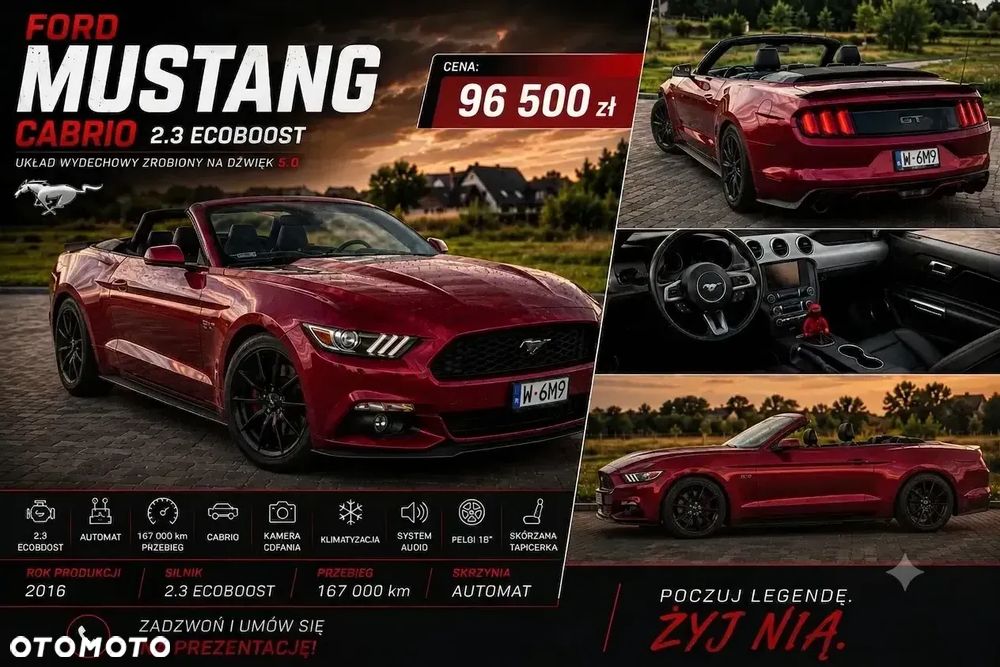 Ford Mustang Cabrio 2.3 Eco Boost - 1