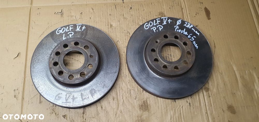 Tarcze hamulcowe przód przednie VW Golf V Plus - 1