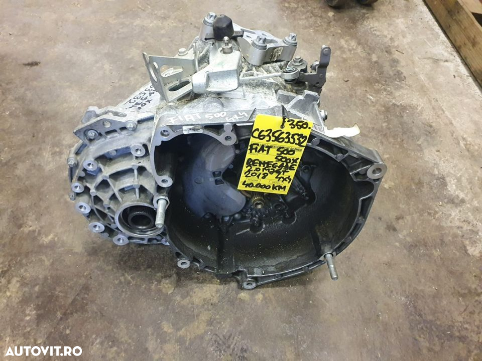 Cutie de viteze manuala 4x4 ,FIAT 500X, JEEP RENEGADE, 2.0mjet,an 2018 cod C63563532 - 2