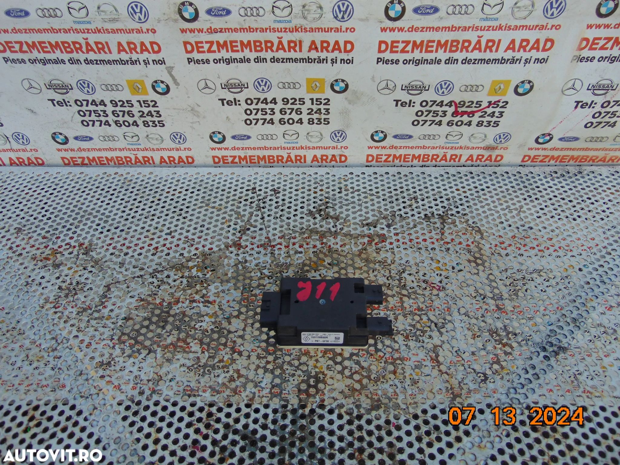 Modul pompa combustibil Nissan qashqai j11 2013-2021 renault kadjar x trail t32 cod 169108688rmodul injectie - 1