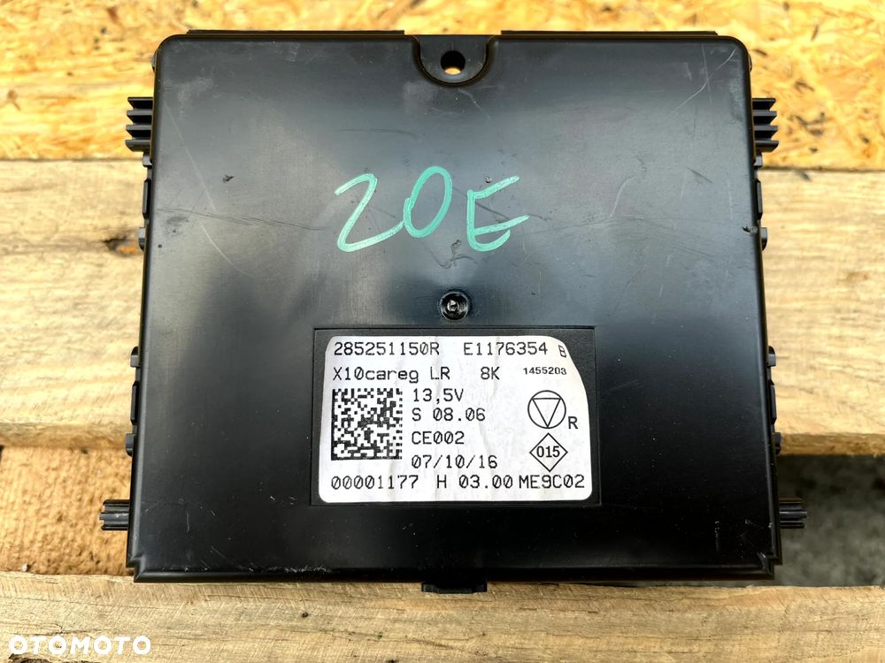 RENAULT ZOE MODUŁ STEROWNIK KLIMATYZACJI 285251150R