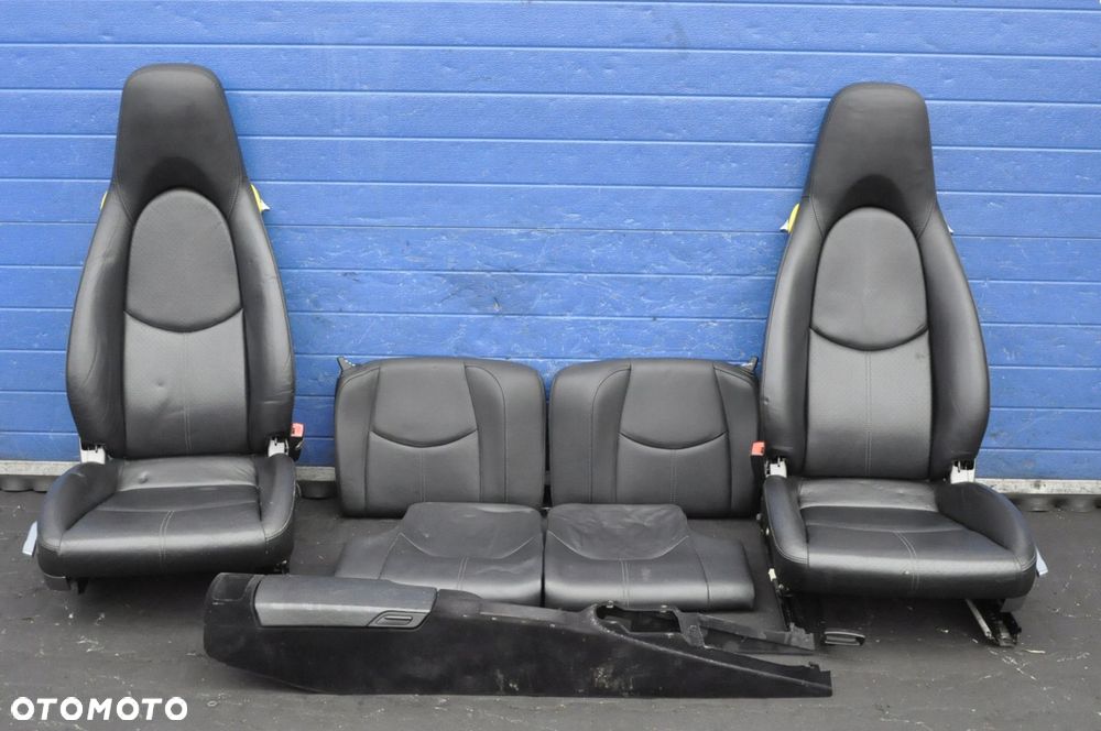 PORSCHE 911 997 FOTELE KANAPA SKÓRA ANGLIK - 1