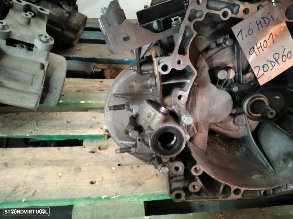 Caixa velocidades PSA 20DP60 - 4