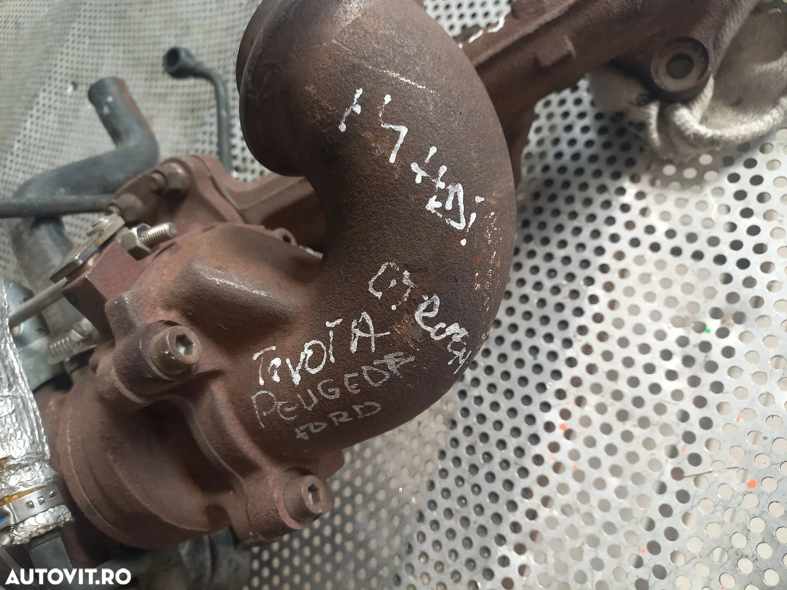 Turbo Turbina Ford Peugeot Citroen Toyota 1.4 Hdi Tdci Cod KP35- Fiesta C1 C3 Xsara Nemo 206 307 Et - 8