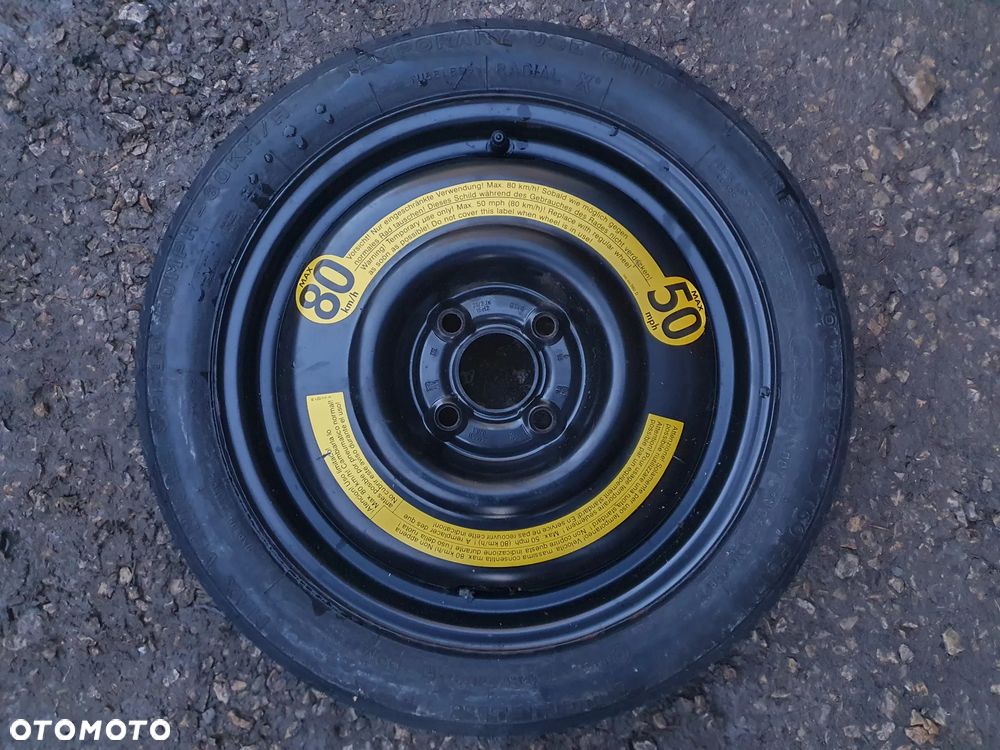 KOŁO DOJAZDOWE ZAPAS R15 VW GOLF III VENTO PASSAT B4 4X100 ET40 535601025A  125/70R15      POSIADAM 2 SZT - 5