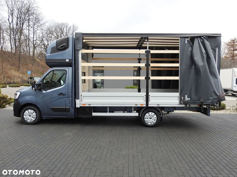 Renault MASTER  PLANDEKA 10 PALET WEBASTO TEMPOMAT LEDY PNEUMATYKA KLIMATYZACJA  165KM - 9