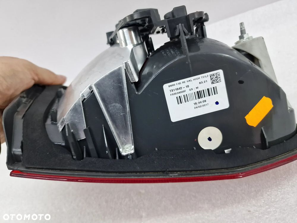 BMW F45 15- PRAWA LED LAMPA TYLNA TYLNIA TYŁ W KLAPĘ , NR 7311042-10 , NR AUKCJI LMT118 - 7