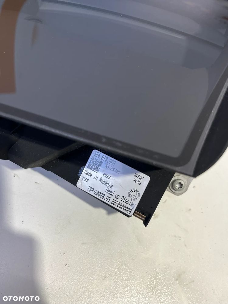 SKODA WYŚWIETLACZ HANDUP  5E4919608 - 2