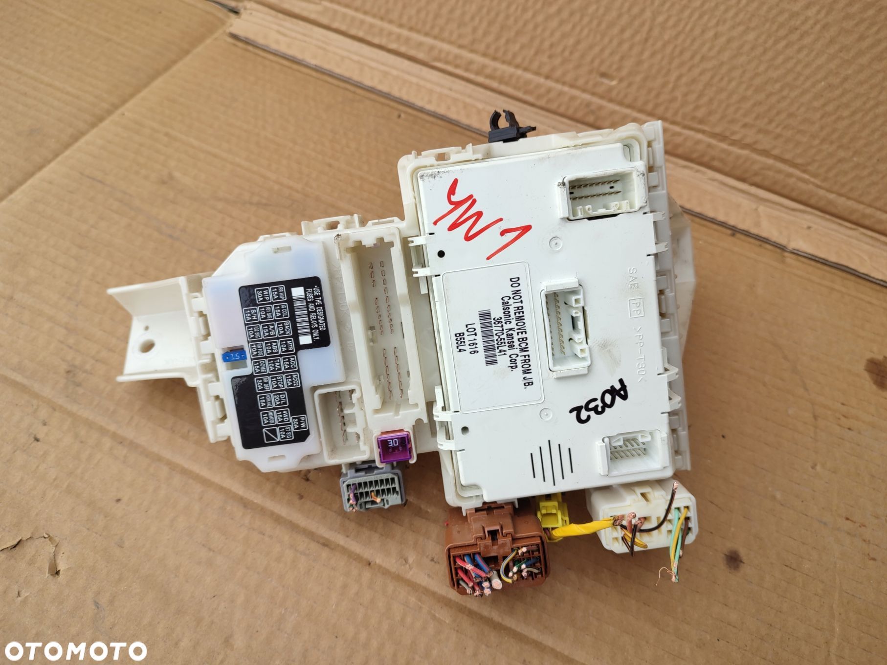 Moduł BSI skrzynka bezpieczników SUZUKI SX4 FIAT SEDICI 2.0DDIS 36770-55L41 - 1