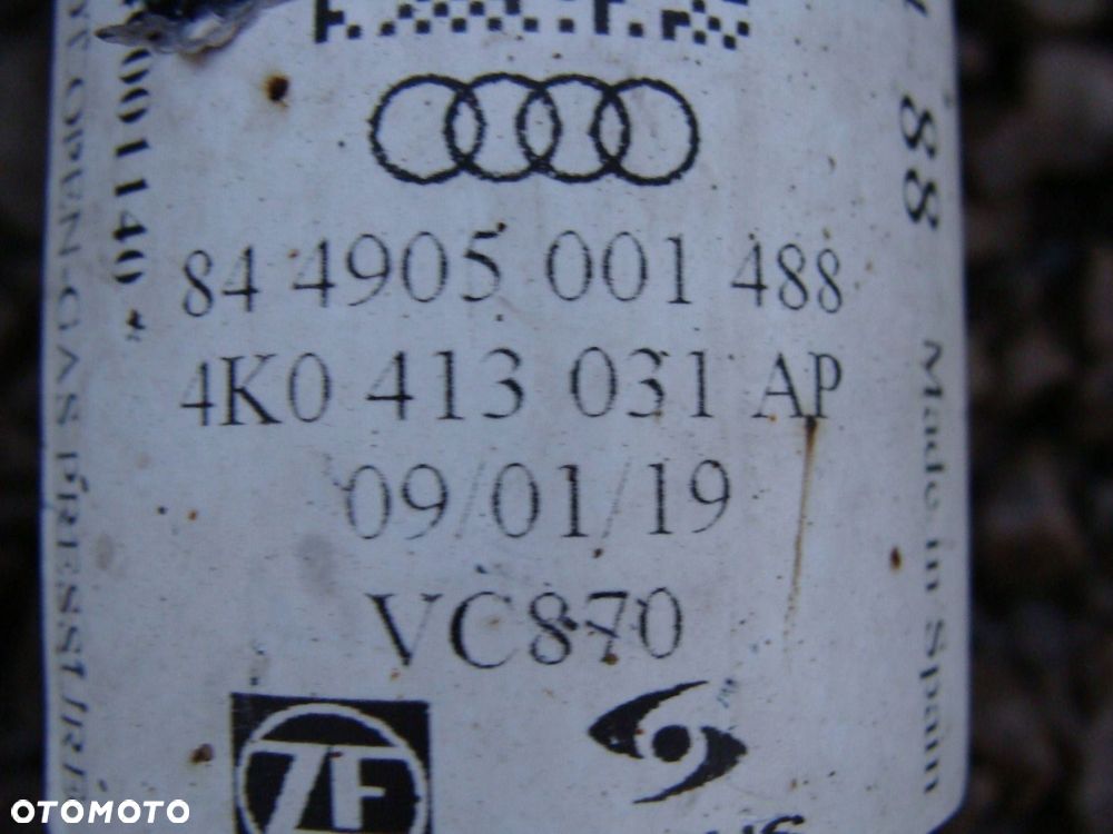 amortyzatory komplet audi a6 s6 c8 4k0413031ap - 7
