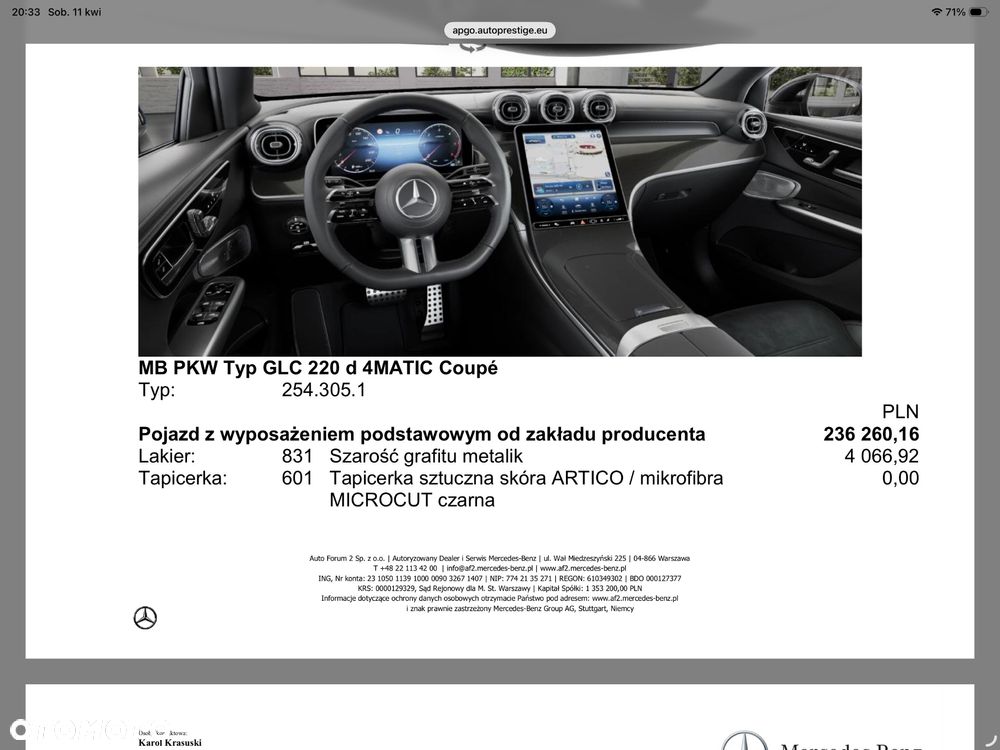 Mercedes-Benz GLC 220 d mHEV 4-Matic AMG Line - 20