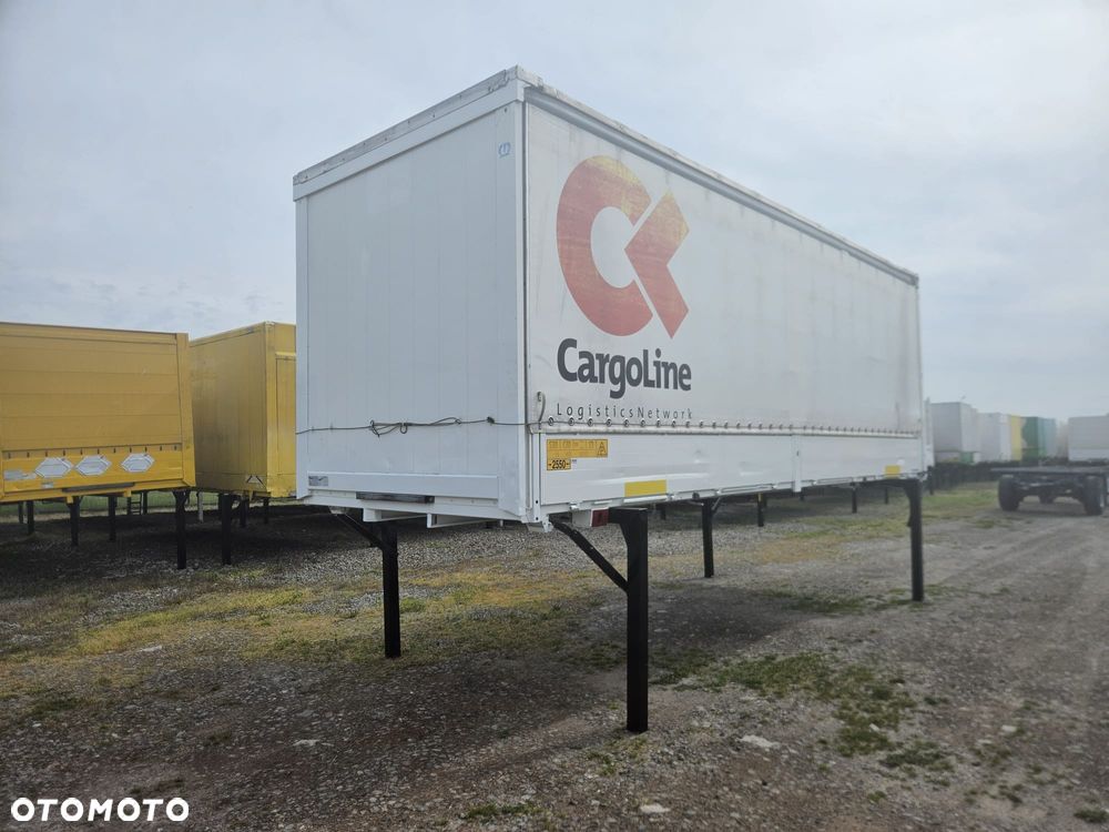 Krone 16.500zł netto KRONE BDF 7.45x2.50 BURTO- FIRANKA SUWANY DACH DRZWI 2013 rok możliwość transportu st.bdb - 1