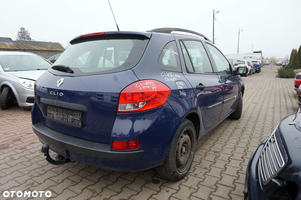 RENAULT CLIO III PH1 KOMBI 2008 OV460 1.2 16V D4F740 75KM JH3176 GRANATOWY na części - 5