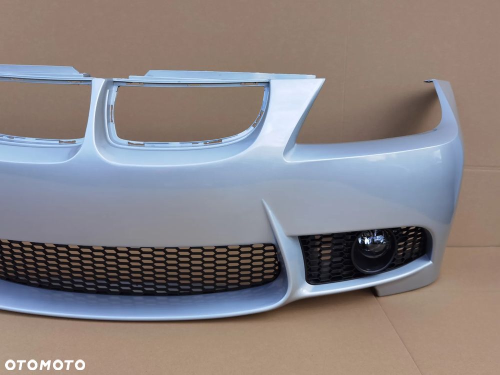 ZDERZAK BMW E90 E91 M PAKIET M3 LOOK TITANSILBER METALIC - 4
