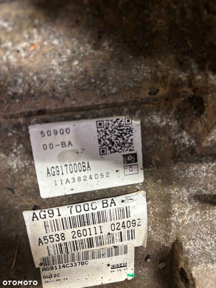 Skrzynia Biegów powershift FORD MONDEO MK4 2.2TDCI AG917000BA ag91 7000 ba - 4