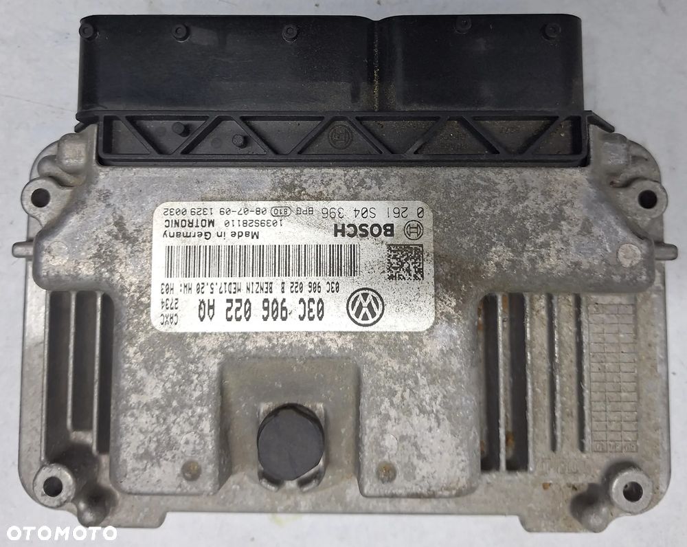 STEROWNIK SILNIKA BOSCH-0261S04396 - SEAT ALTEA 1,4 BENZYNA - 1