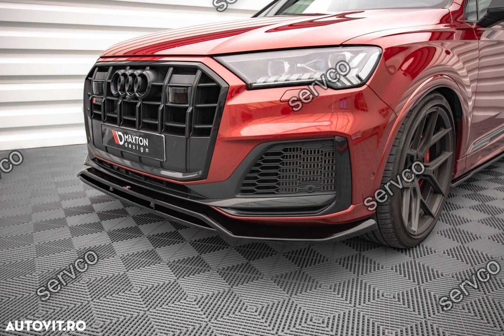 Prelungire bara fata Audi SQ7 Q7 S-Line Mk2 2019- v2 - Maxton Design - 3