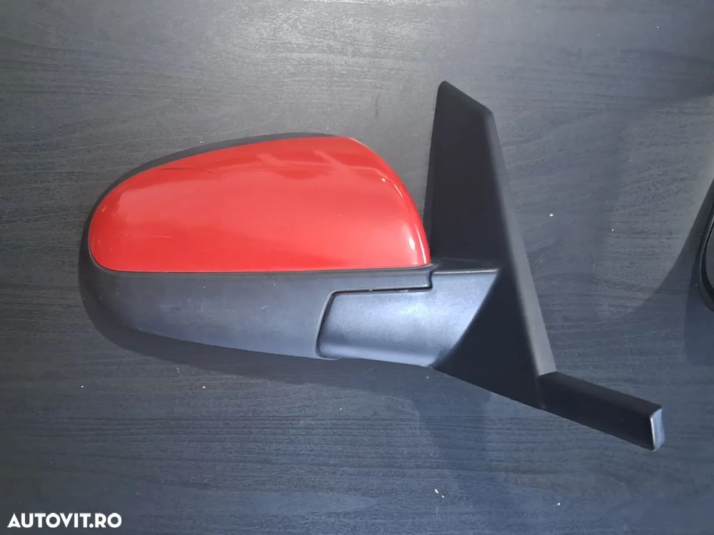 Oglinda exterioara retrovizoare dreapta electrica cu incalzire culoarea Rosu Originala Mitsubishi Colt 6 2004-2012 - 3
