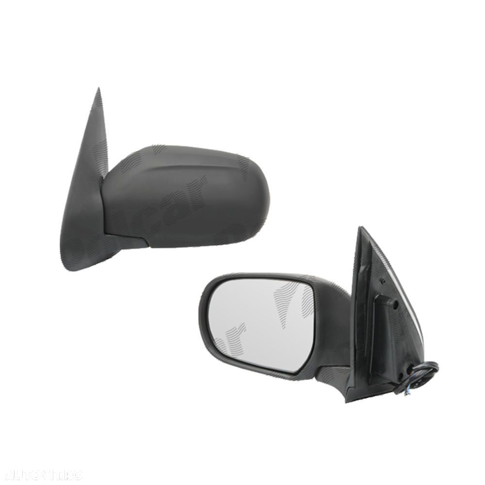 Oglinda exterioara Mazda Tribute (J14) 01.2001-2004 partea stanga BestAutoVest crom convex grunduita partial reglare electrica fara incalzire - 1