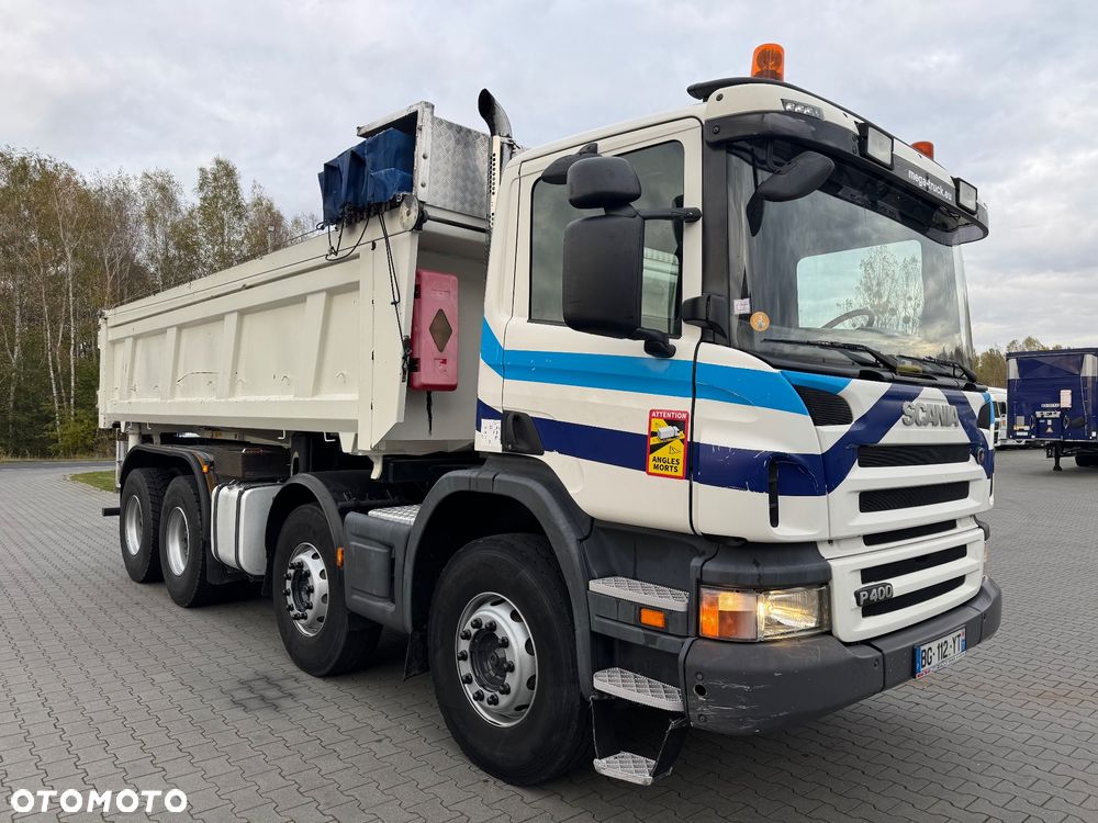 Scania P400 8x4 HYDROBURTA ŁADNA I ZADBANA - 3