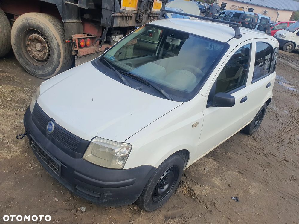 fiat panda II 268 maska zderzak lampa grill błotnik drzwi zbiornik paliwa szyba lusterko - 2