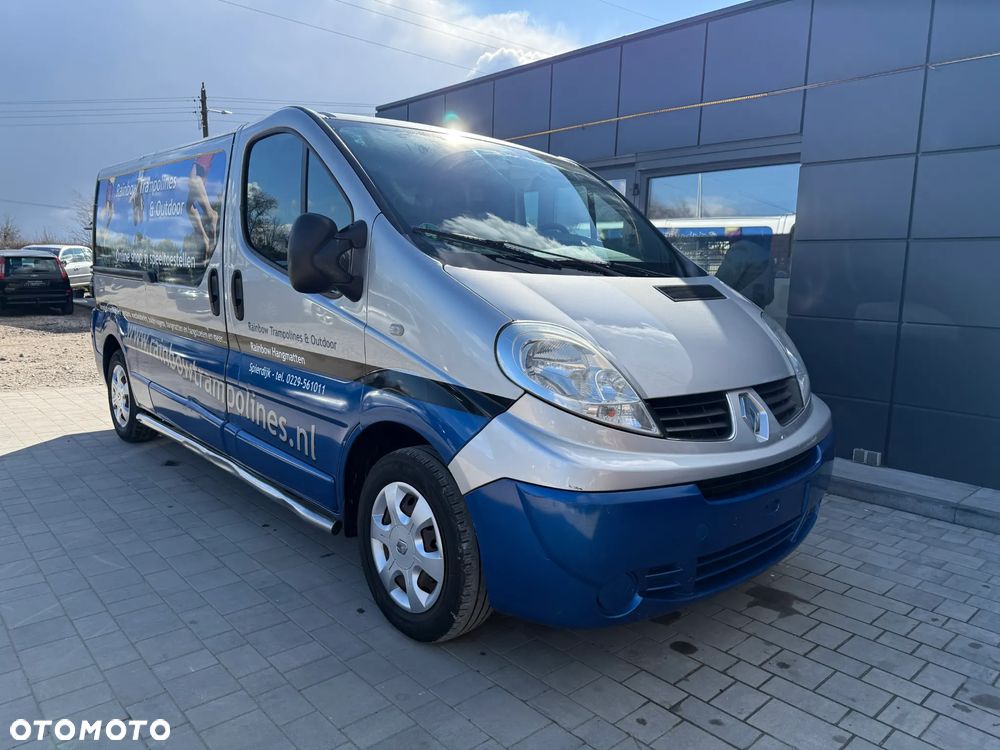 Renault Trafic 2.0 dCi Long 2x Boczne drzwi Klimatyzacja Elektryczne Szyby Gwarancja - 4