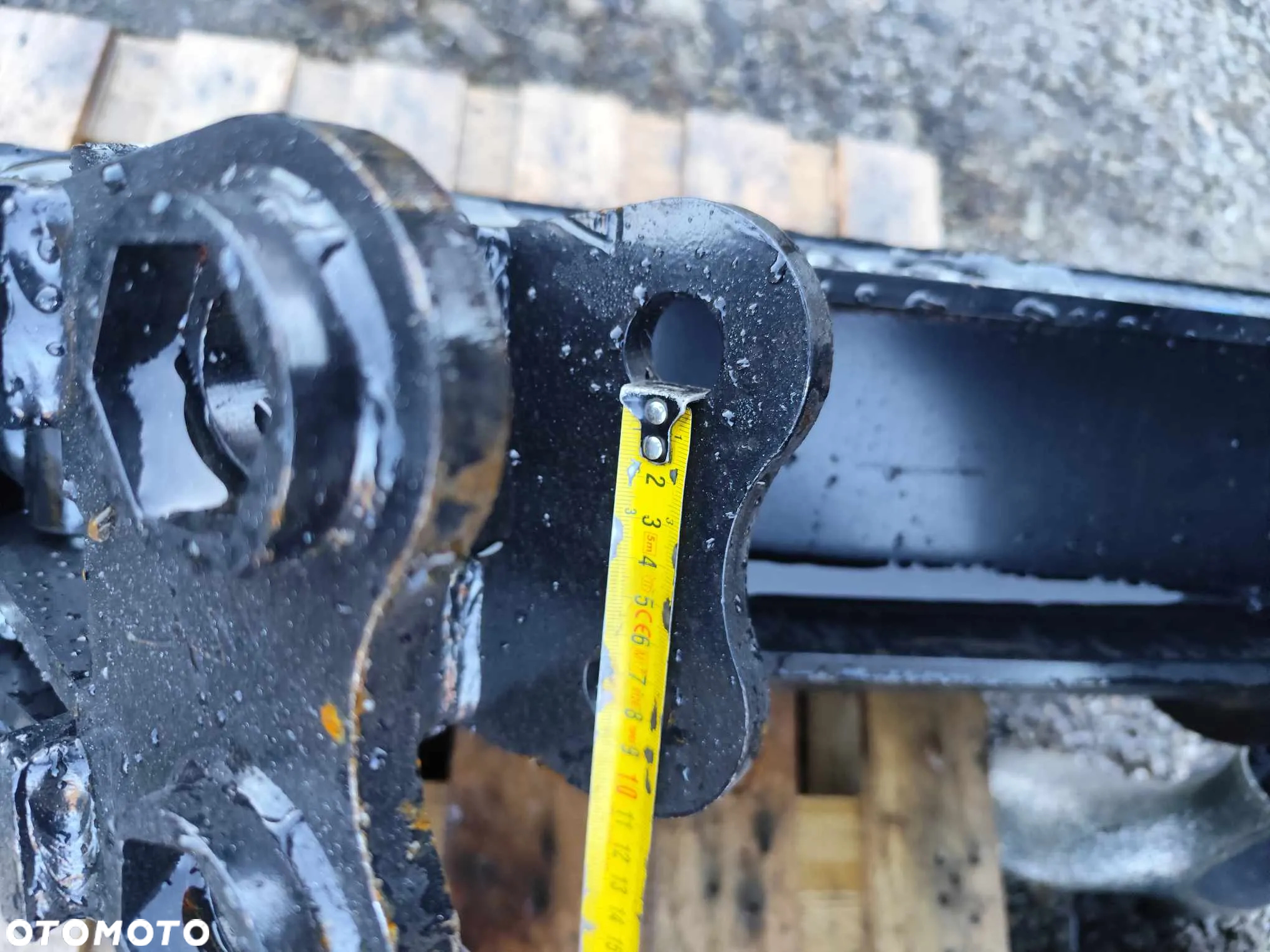 Łyżka skarpowa hydrauliczna do koparki minikoparki 100cm fi25 NOWA - 9