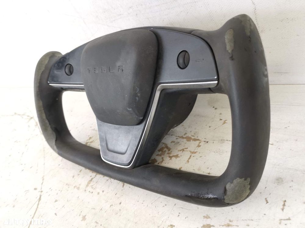 Airbag Volan Yoke Plaid Tesla  Model S 1 [facelift] 2016 2017 2018 201 - 3