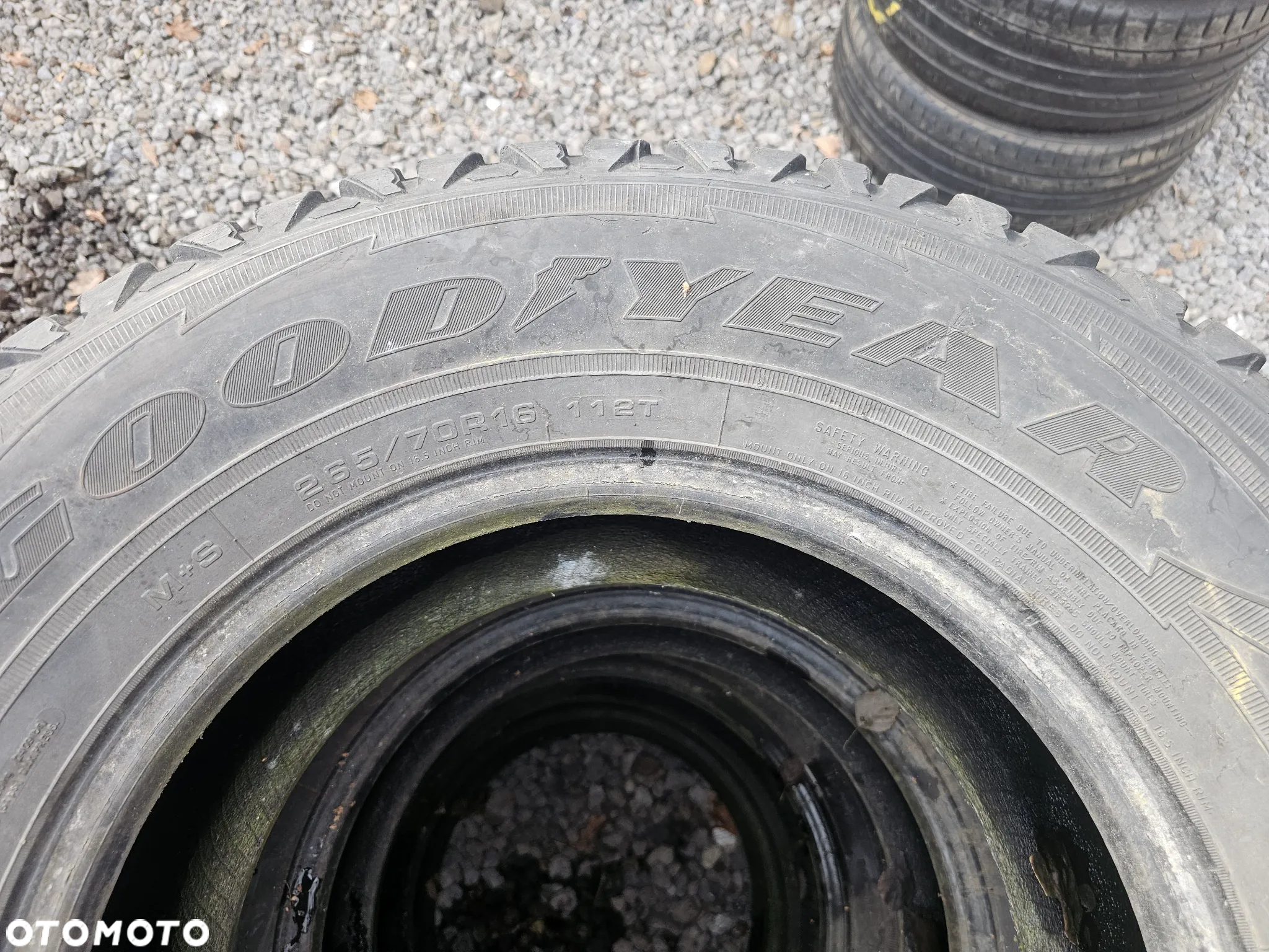 GOODYEAR 265/70R16 112T WRANGLER AT/SA + (4szt.) (4x5,0) (DOT: 4x2615) L800 - 3