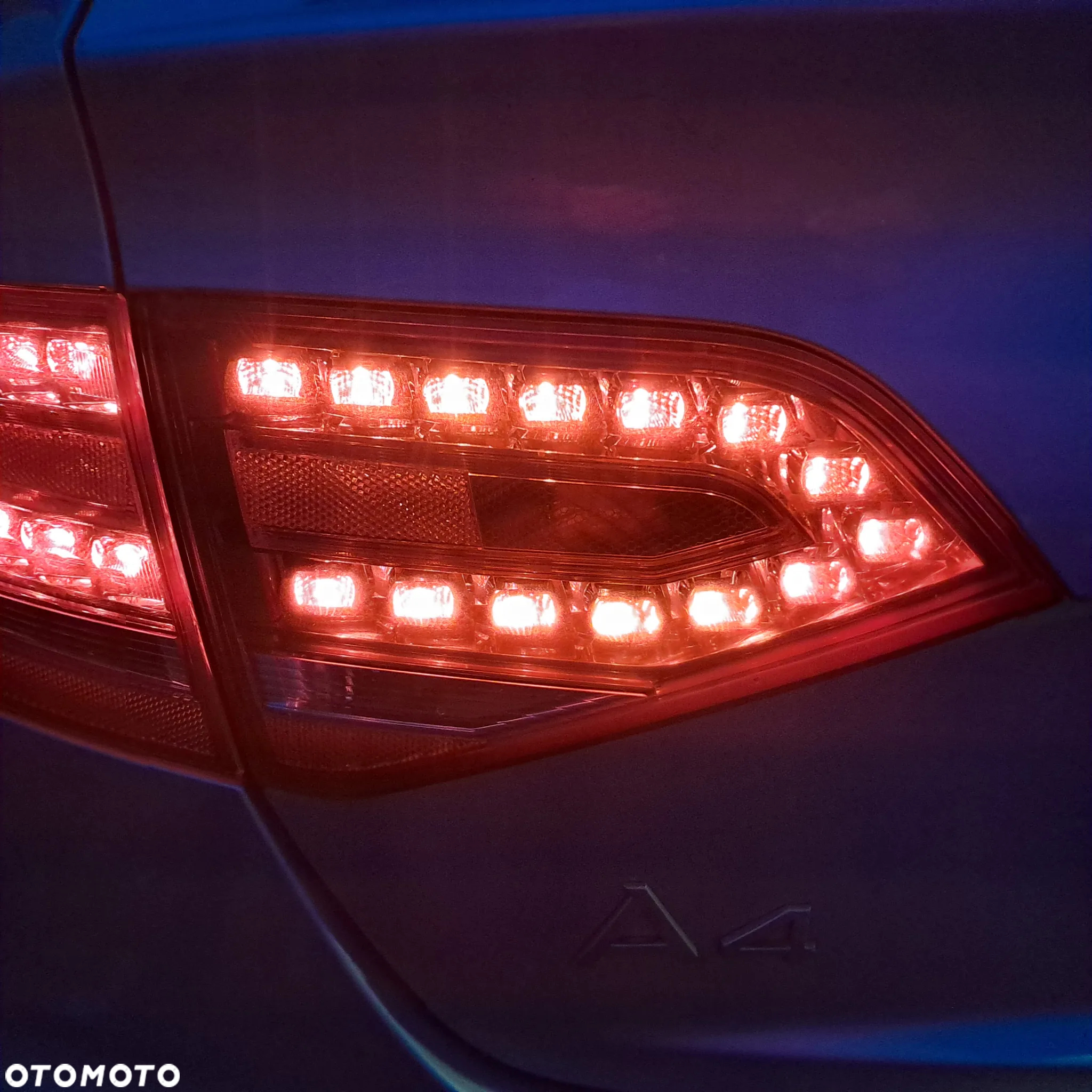 Lampa Lampy Tył Tylnie Lewa w Błotnik LED Audi A4 B8 Sedan 8K5 - 18