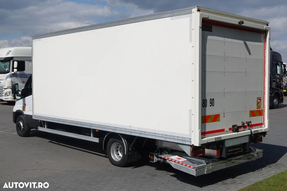 Iveco DAILY 72-NP / CONTAINER 6,2 m / HI-MATIC / ELEVATOR 1.000 KG / RULOU / GVWR 7.200 KG / IMPORTAT - 9