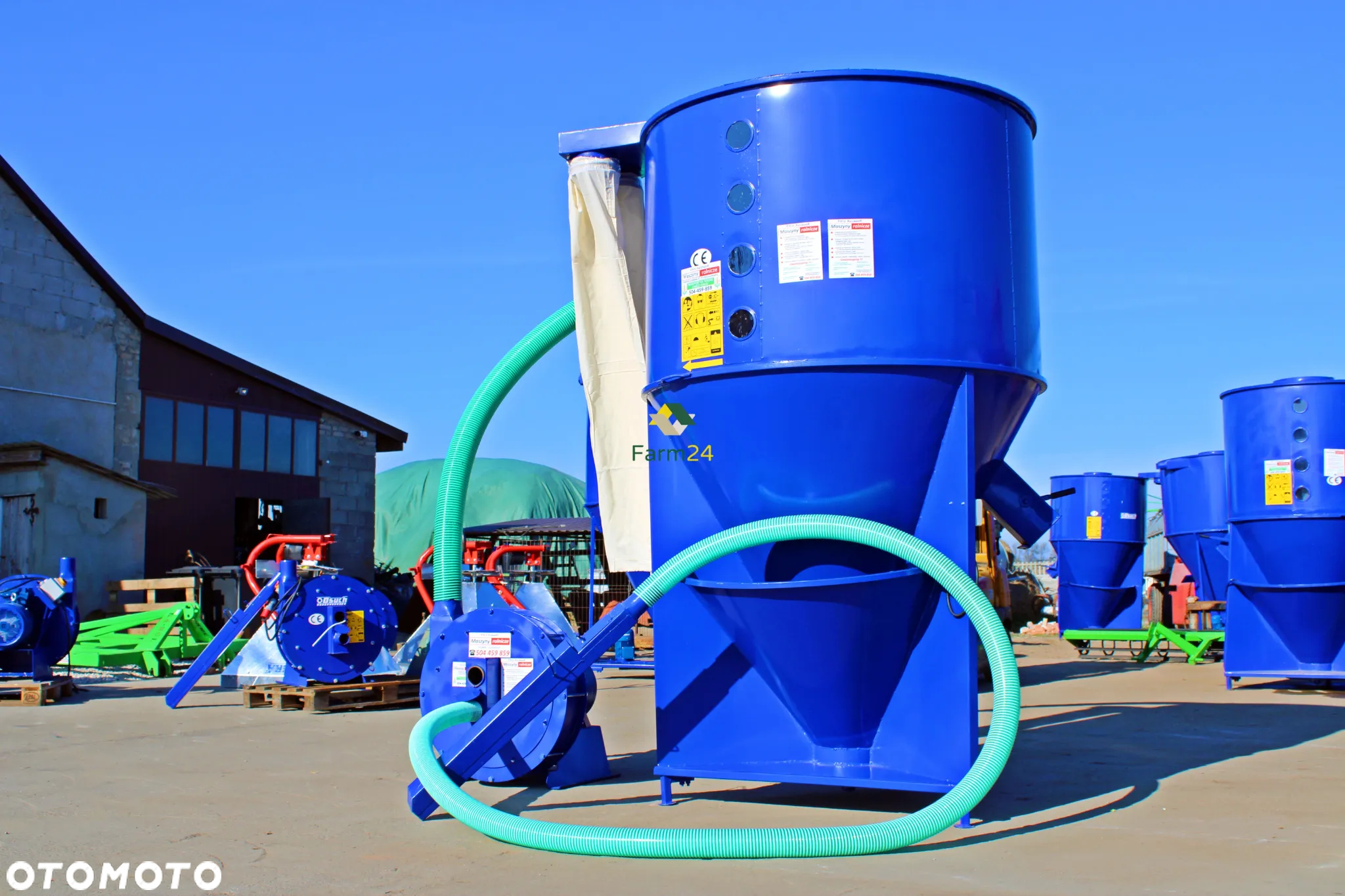 Mieszalnik pasz 500kg 750kg 1t 1,5t 2t Mieszalnik OSUCH Zaprawiarka do zboża - 8