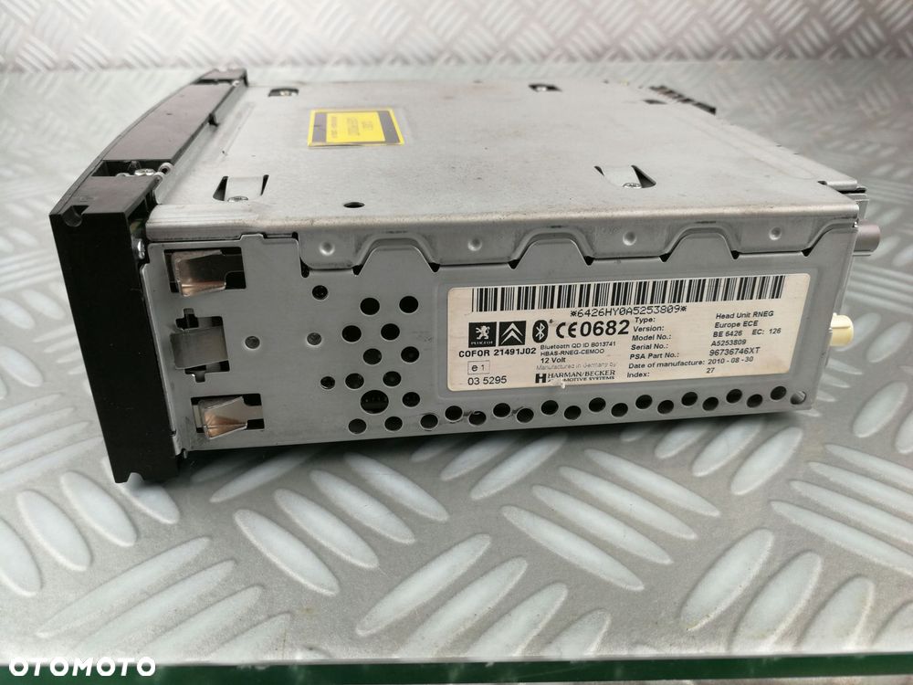 96736746XT radio fabryczne nawigacja bluetooth CITROEN PEUGEOT 3008 5008 - 7