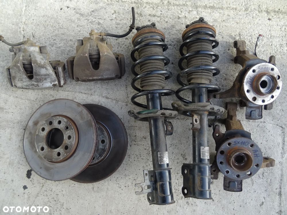 OPEL ZAFIRA B ASTRA H ZACISK PRAWY LEWY PRZÓD JARZMO ZACISKI PRZEDNIE 57/25 280mm - 22