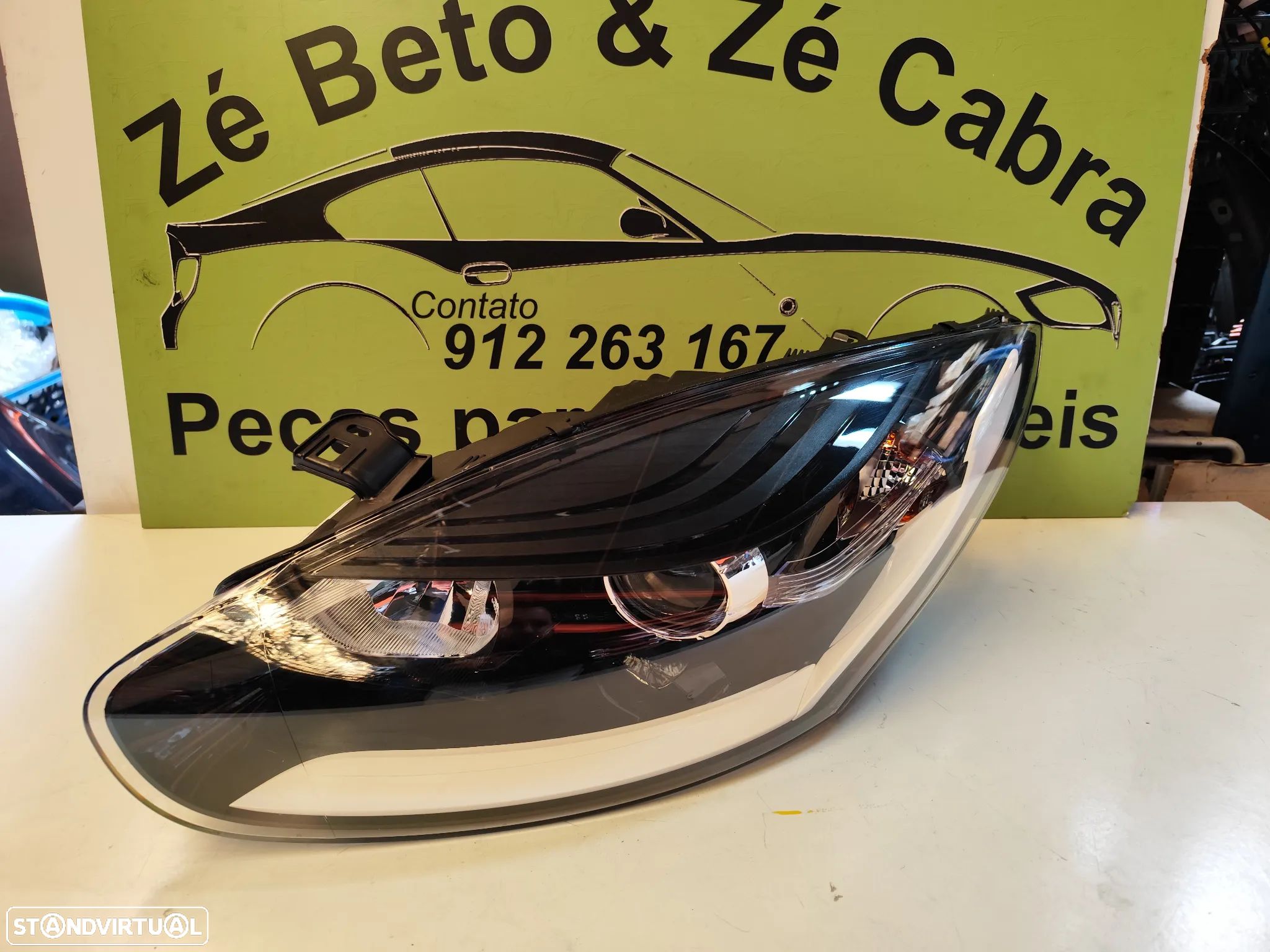 RENAULT MEGANE III 3 FAROL ESQUERDO - FF706 - 1